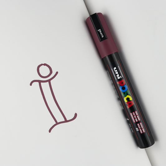 Marker Posca Pc-5m Weinrot