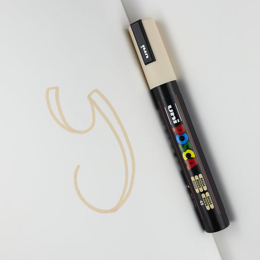 Marker Posca Pc-5m Beige