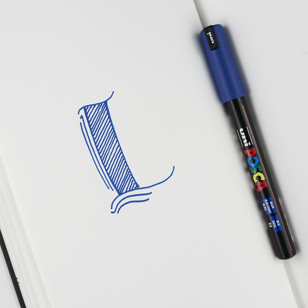 Etui 8 Marker Grundfarben Extra Fein Posca Pc-1mr (5)
