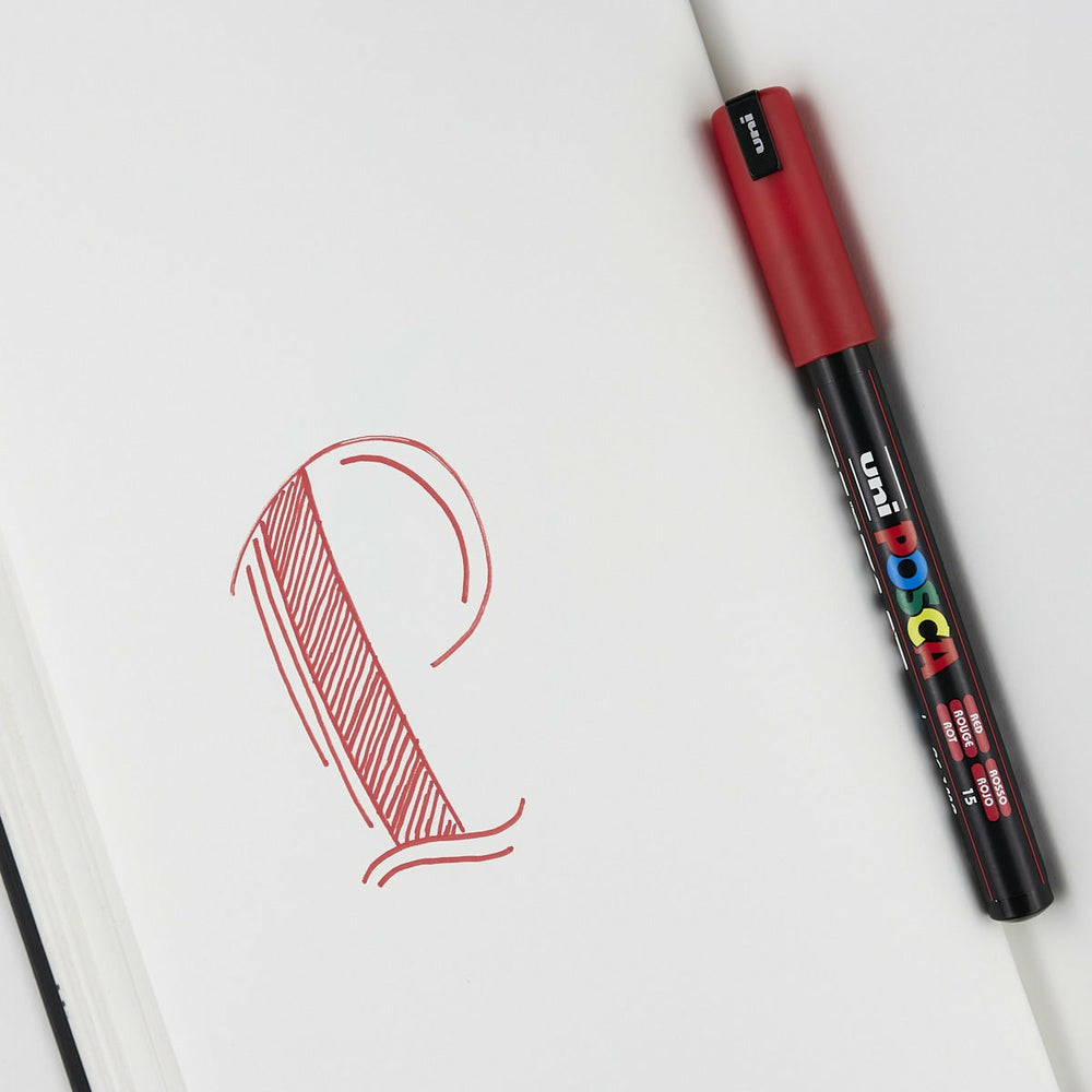 Etui 8 Marker Grundfarben Extra Fein Posca Pc-1mr (2)