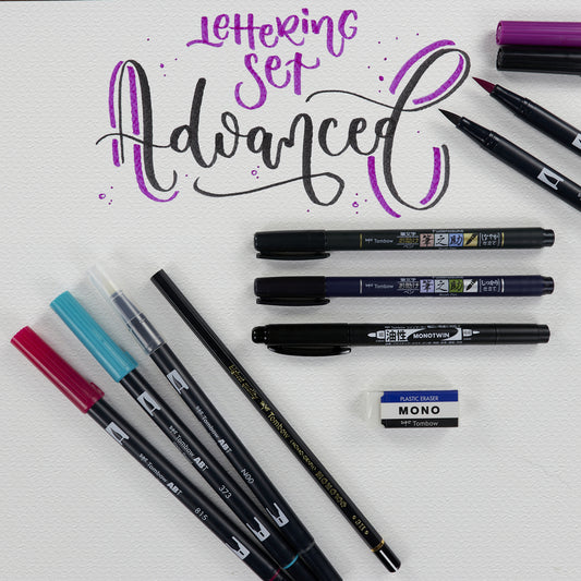 Erweitertes Lettering-Set Tombow
