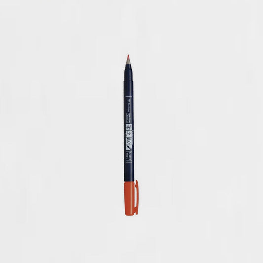 Marker Tombow Fudenosuke Wsbh28 Orange Harte Spitze