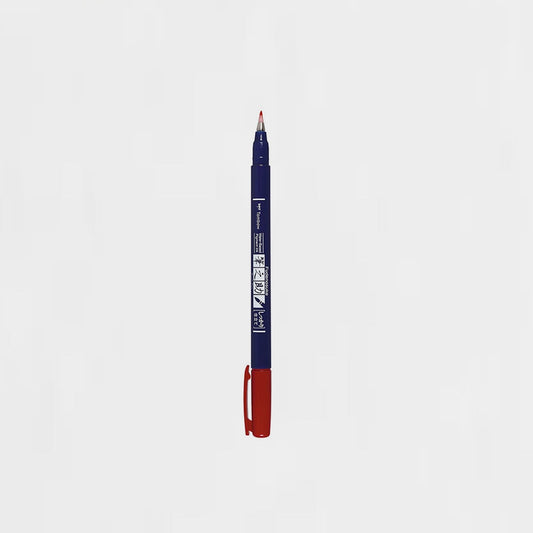 Marker Tombow Fudenosuke Wsbh25 Rot Harte Spitze