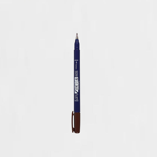 Marker Tombow Fudenosuke Wsbh31 Braun Harte Spitze
