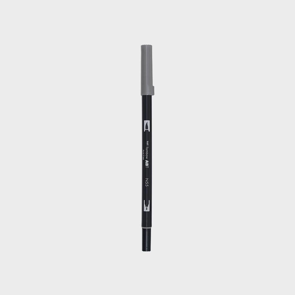 Marker Dual Brush 55 Cool Grey 7 Tombow (1)