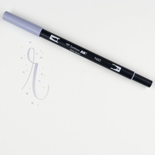 Marker Dual Brush 60 Cool Grey 6 Tombow