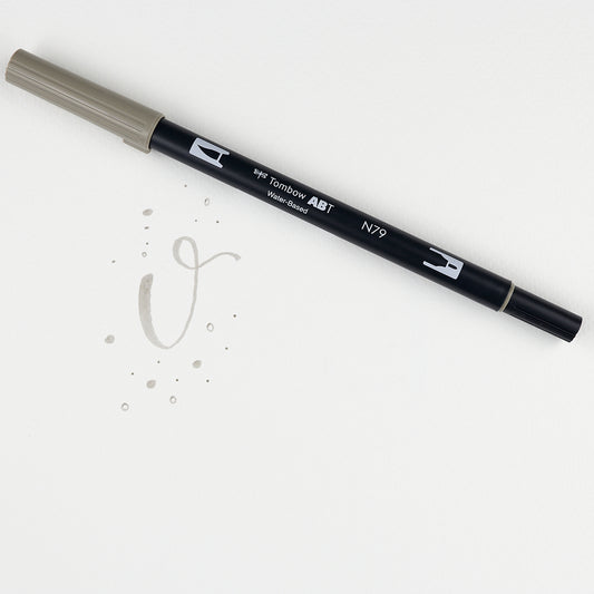 Marker Dual Brush 79 Warm Grey 2 Tombow