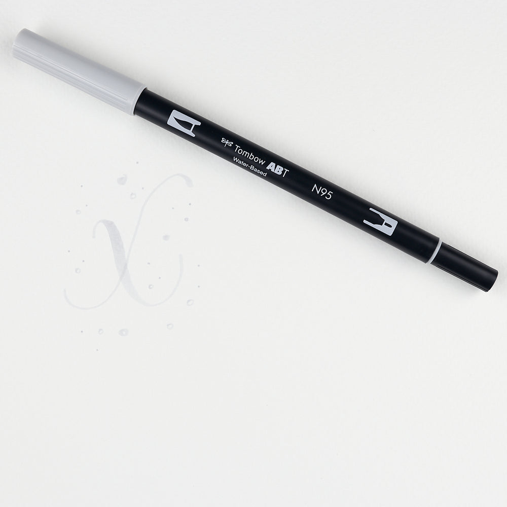 Marker Dual Brush 95 Cool Grey 1 Tombow
