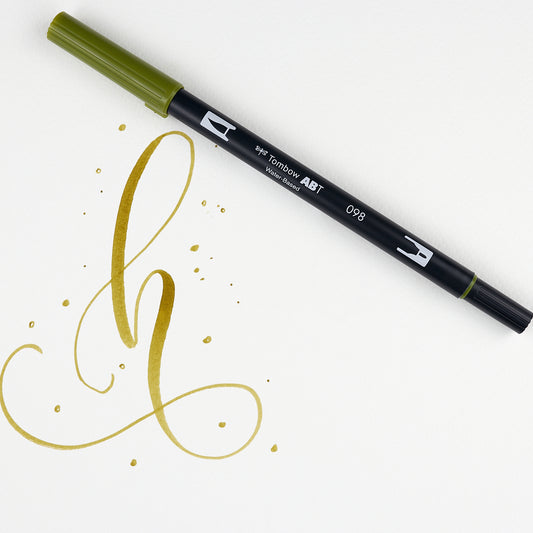 Marker Dual Brush 98 Avocado Tombow