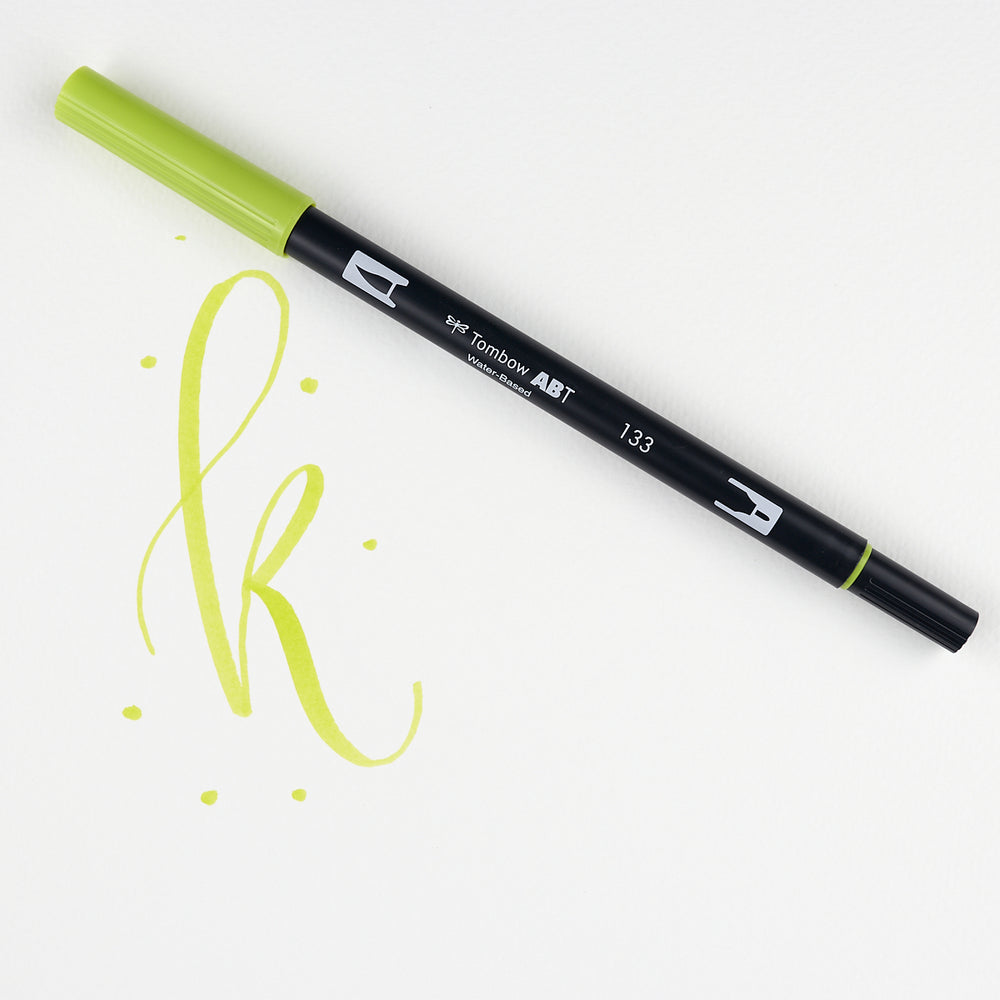 Marker Dual Brush 133 Chartreuse Tombow