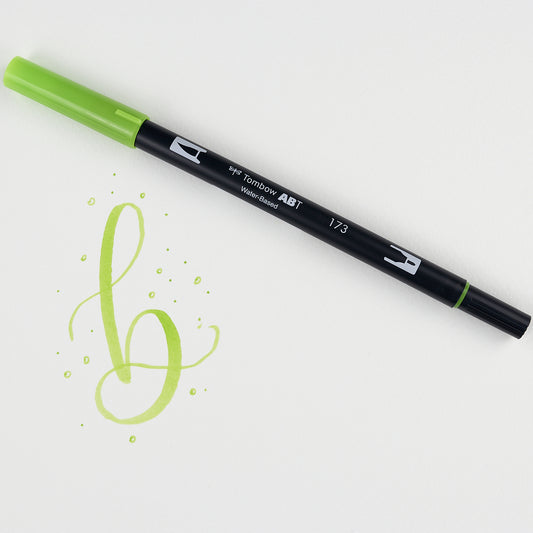 Marker Dual Brush 173 Willow Green Tombow