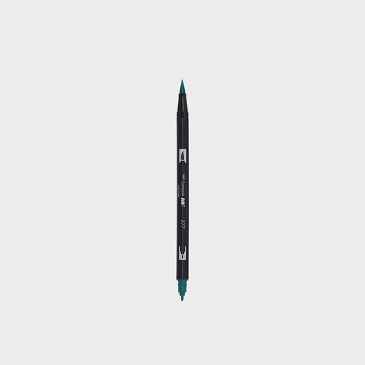 Marker Dual Brush 277 Dark Green Tombow