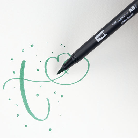 Marker Dual Brush 277 Dark Green Tombow