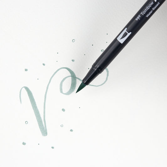 Marker Dual Brush 296 Green Tombow