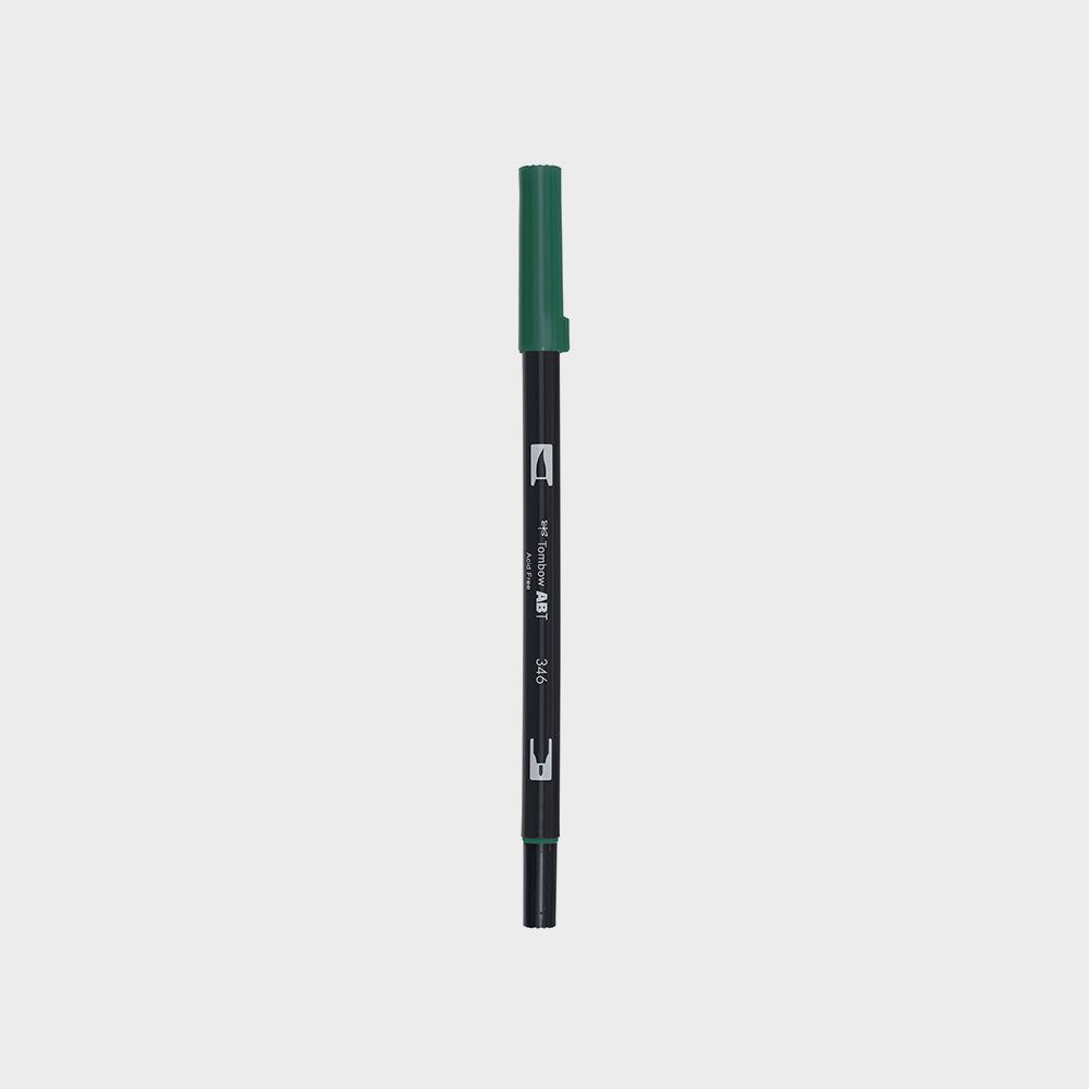 Marker Dual Brush 346 Sea Green Tombow (1)