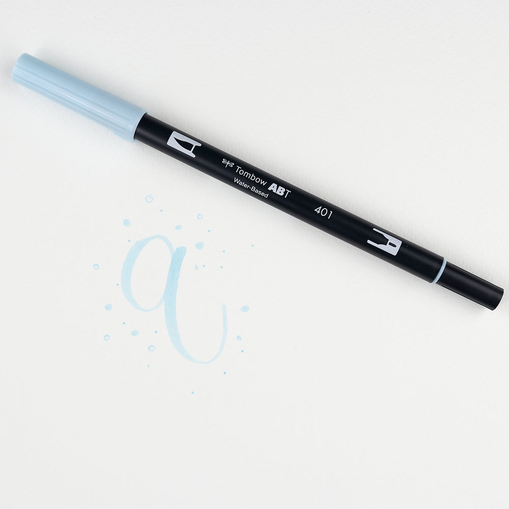 Marker Dual Brush 401 Aqua Tombow (1)
