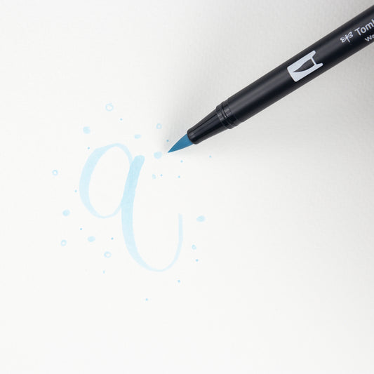 Marker Dual Brush 401 Aqua Tombow