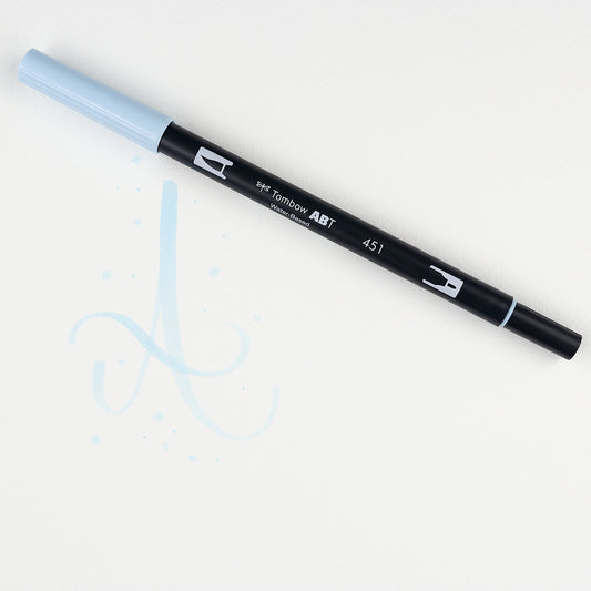 Marker Dual Brush 451 Sky Blue Tombow