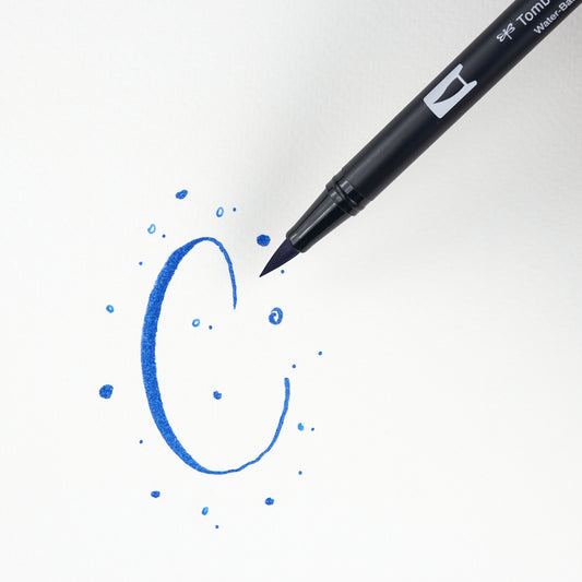 Marker Dual Brush 476 Cyan Tombow
