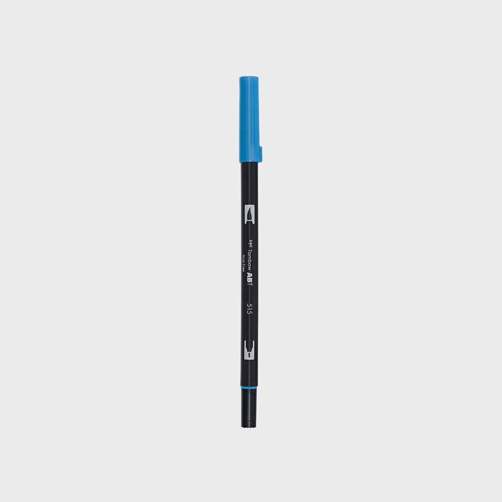 Marker Dual Brush 515 Light Blue Tombow (1)