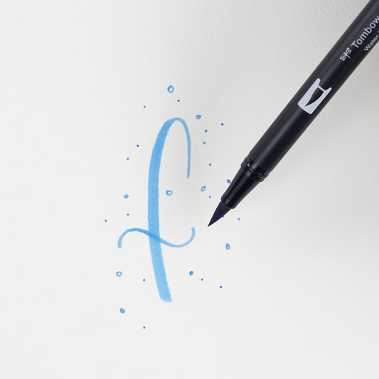 Marker Dual Brush 515 Light Blue Tombow