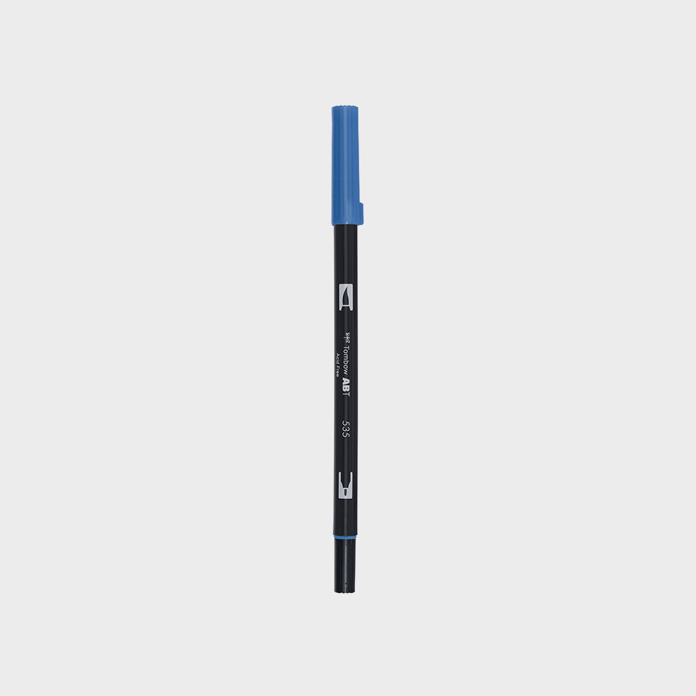 Marker Dual Brush 535 Cobalt Blue Tombow (1)