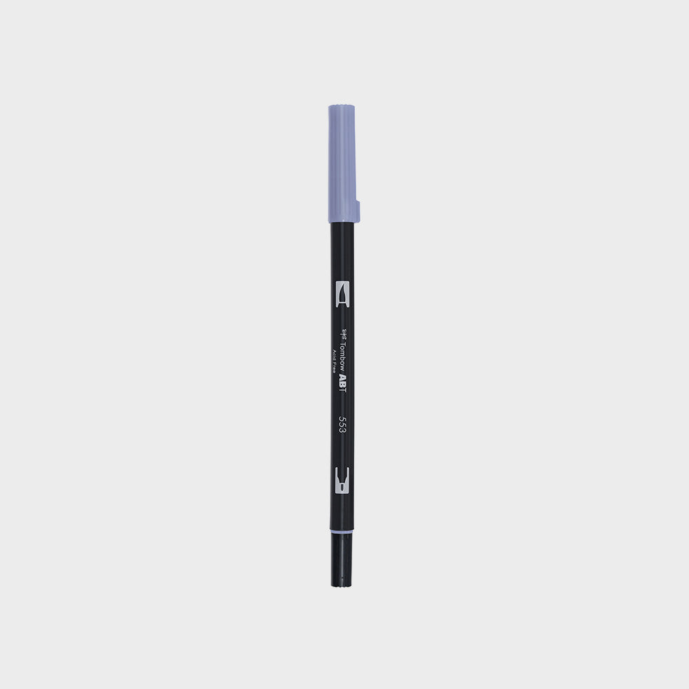 Marker Dual Brush 553 Mist Purple Tombow (1)