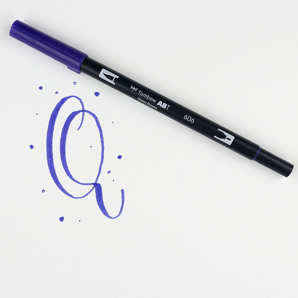 Marker Dual Brush 606 Violet Tombow