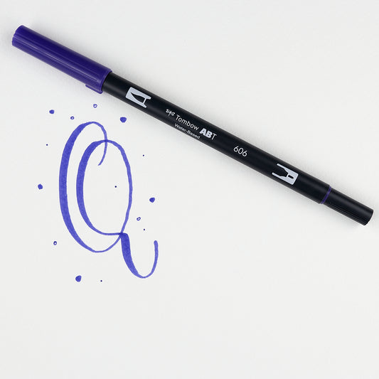 Marker Dual Brush 606 Violet Tombow