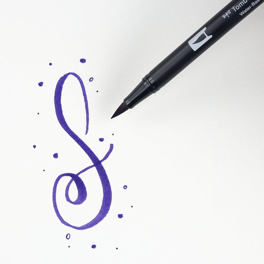 Marker Dual Brush 636 Imperial Purple Tombow