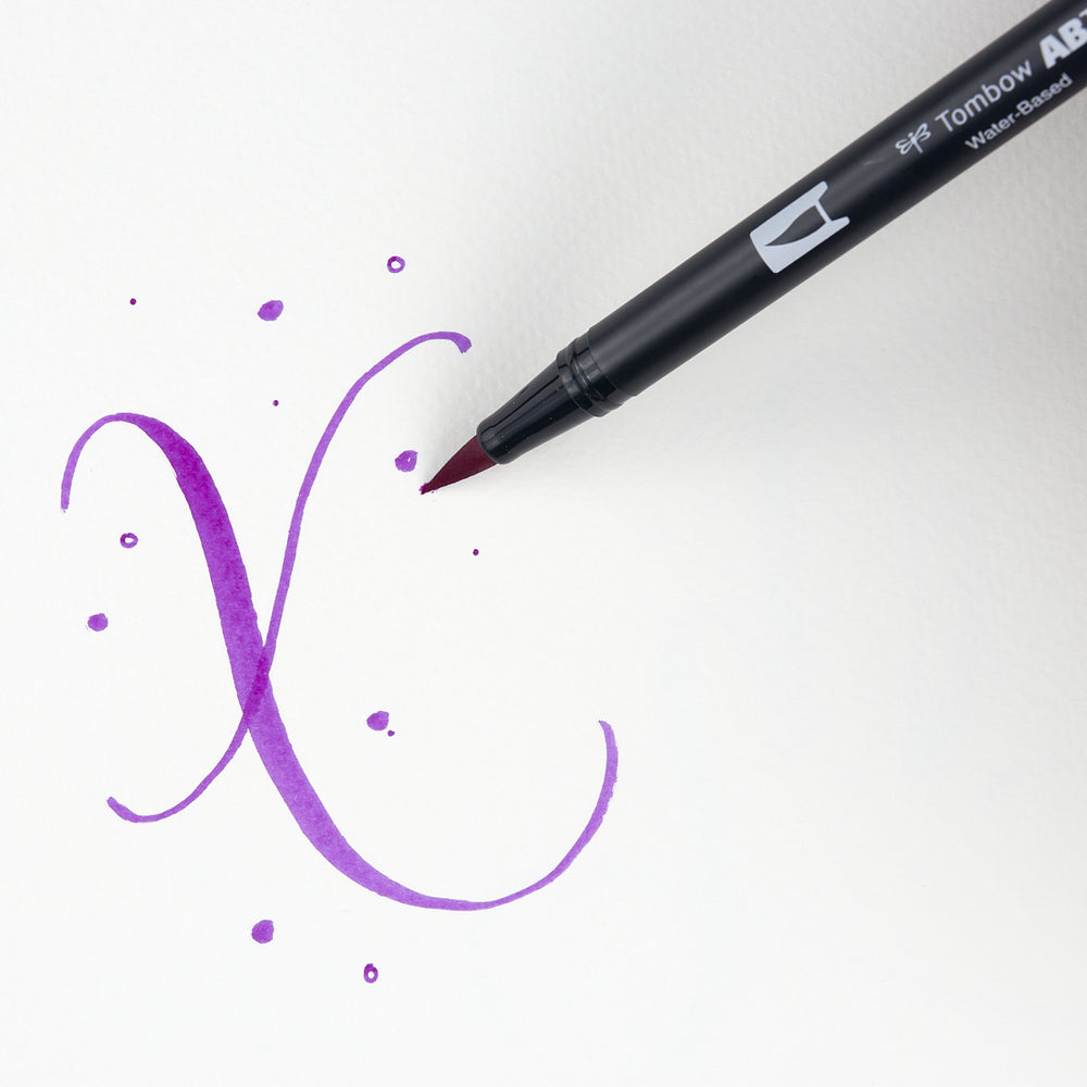 Marker Dual Brush 685 Deep Magenta Tombow (1)