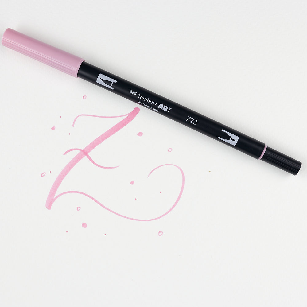 Marker Dual Brush 723 Pink Tombow (1)