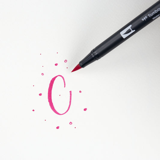 Marker Dual Brush 743 Hot Pink Tombow