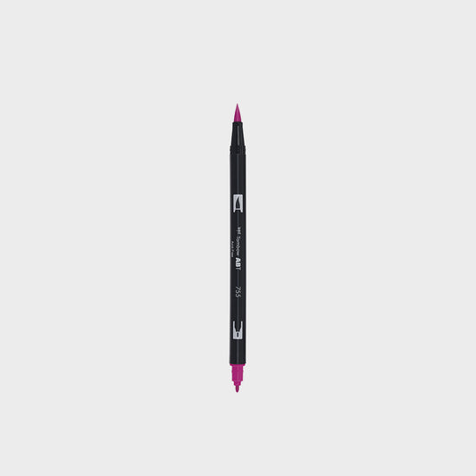 Marker Dual Brush 755 Rubine Red Tombow