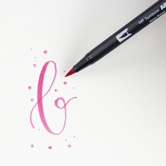 Marker Dual Brush 755 Rubine Red Tombow