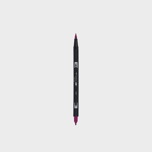 Marker Dual Brush 757 Port Red Tombow
