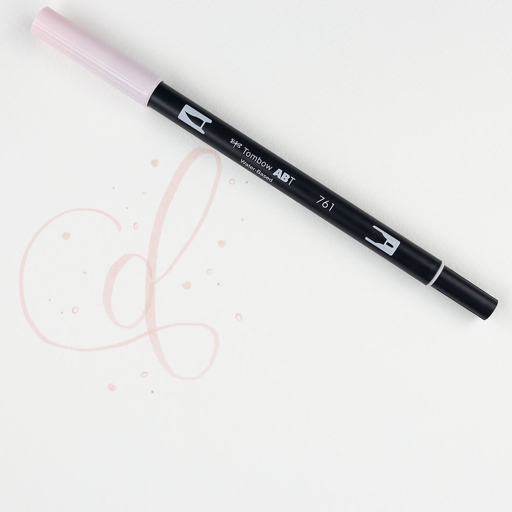 Marker Dual Brush 761 Carnation Tombow (1)