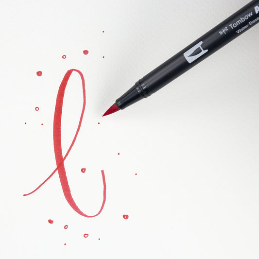 Marker Dual Brush 845 Carmine Tombow
