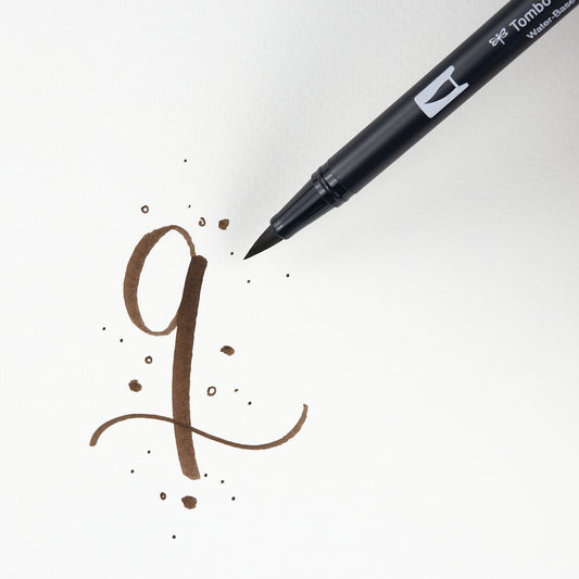 Marker Dual Brush 879 Brown Tombow