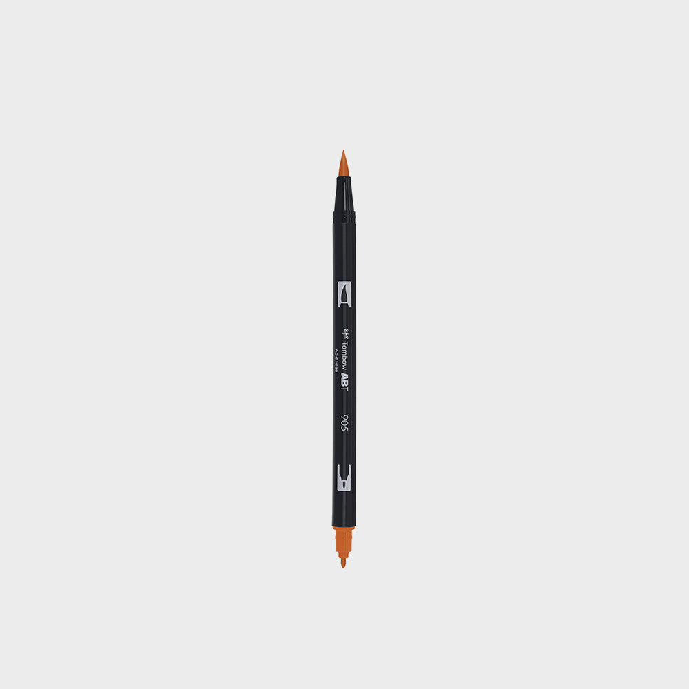 Marker Dual Brush 905 Red Tombow