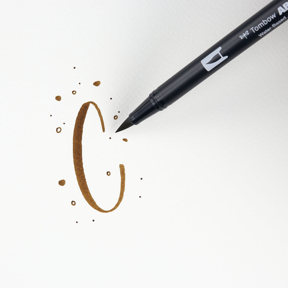 Marker Dual Brush 969 Chocolate Tombow (1)
