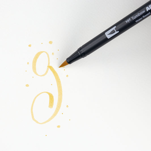 Marker Dual Brush 991 Light Ochre Tombow