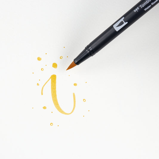 Marker Dual Brush 993 Chrome Orange Tombow