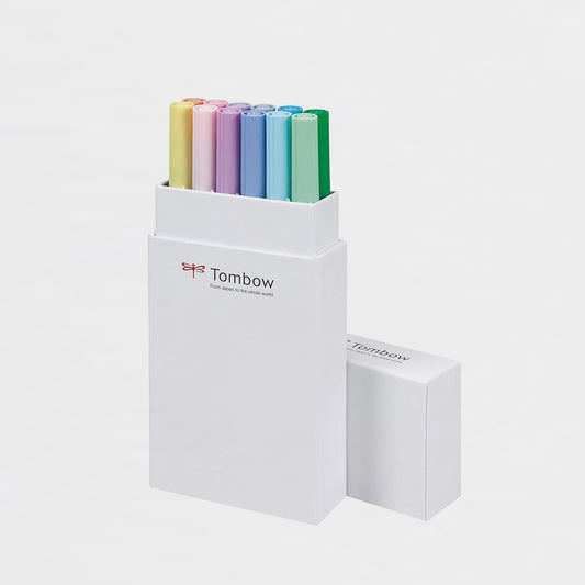 Set mit 12 Lettering-Filzstiften Pasteltombow