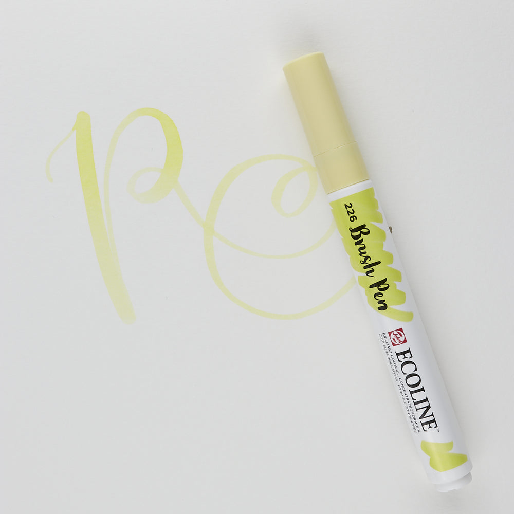 Ecoline Brushpen 226 Pastellgelb (1)