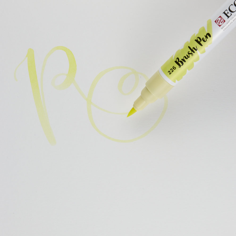 Ecoline Brushpen 226 Pastellgelb
