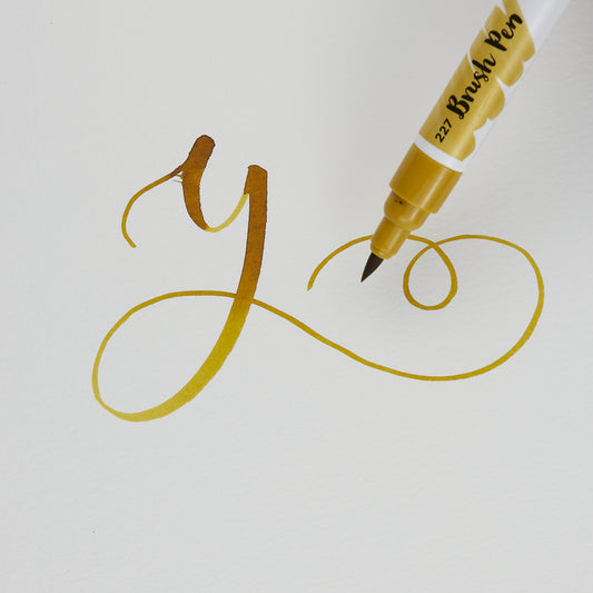 Ecoline Brushpen 227 Gelber Ocker