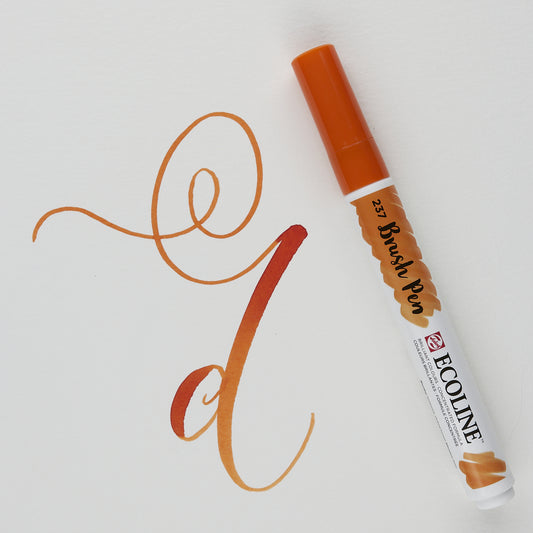 Ecoline Brushpen 237 Dunkelorange
