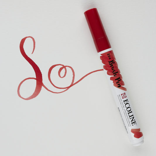 Ecoline Brushpen 334 Scharlach