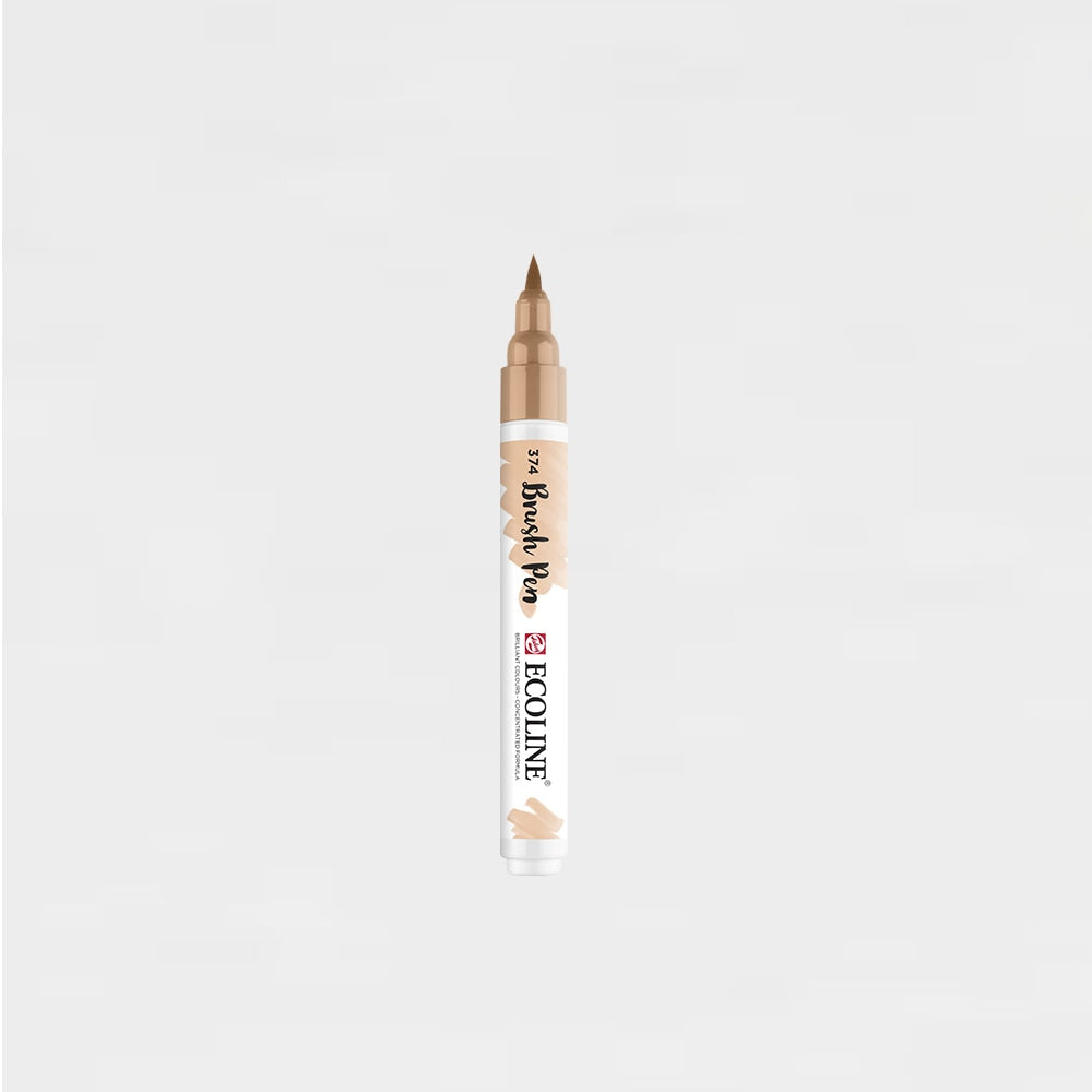 Ecoline Brushpen 374 Beige Hell